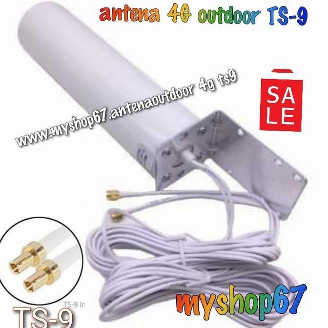 AONI antena modem huawei 3G/4G konektor Ts -9 outdor antena penguat signal