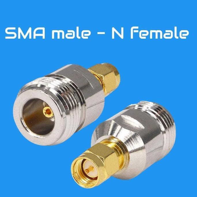 AONI adapter converter N female to sma male/SMA male to N female