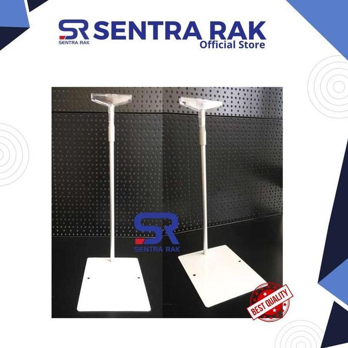 TERLARIS STAND / TIANG TUBE ADJUSTABLE 250-550 MM + FRAME CONNECTOR