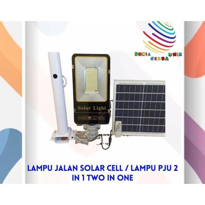 AONI LAMPU JALAN SOLAR CELL / LAMPU PJU 2 IN 1 TWO IN ONE