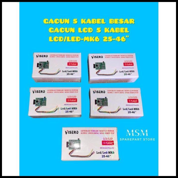 DISKON GACUN 5 KABEL BESAR GACUN LCD 5 KABEL LCD/LED-MK6 25-46"
