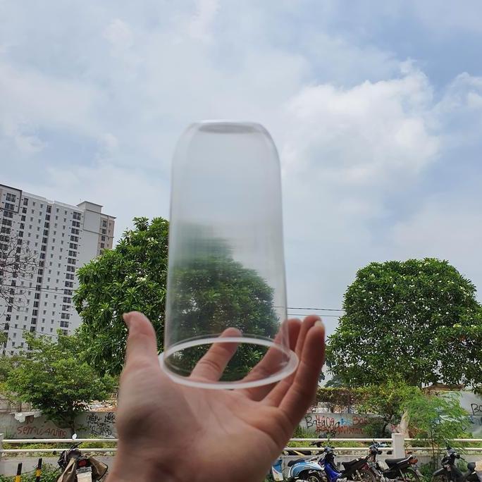 Majuterus- Gelas Oval 22Oz Cup Oval 22Oz Gelas Plastik Oval 22 Oz Isi 50Buah