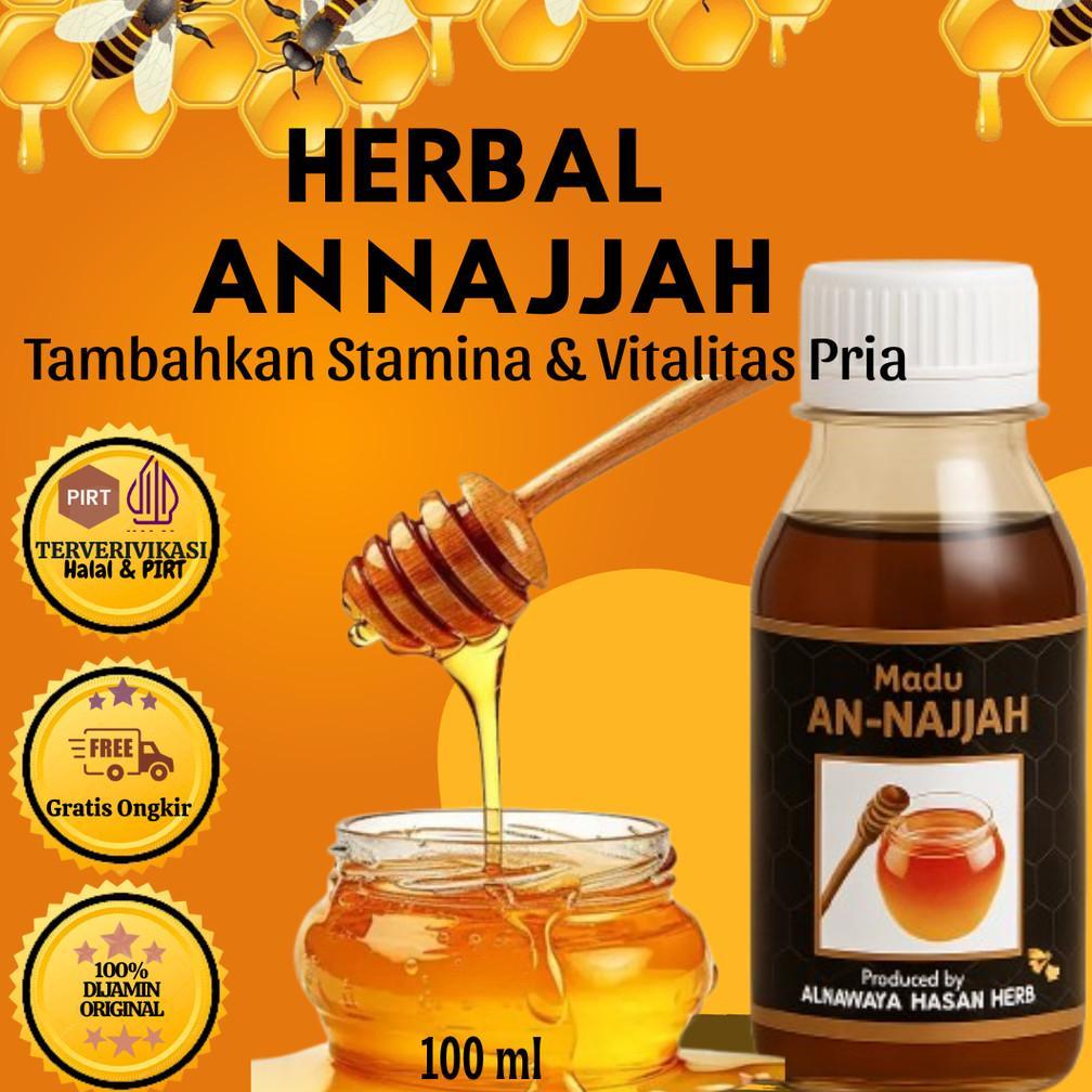(Terbaru) Madu An Najjah Madu Herbal Pria Dewasa Tambah Stamina Tenaga Pria Dan Vitalitas Alami (Ter