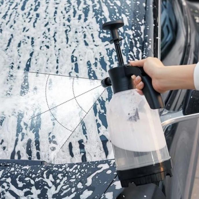 Murah Cuci Salju Manual Hand Snow Wash Sprayer Salju Motor Mobil 2 Liter
