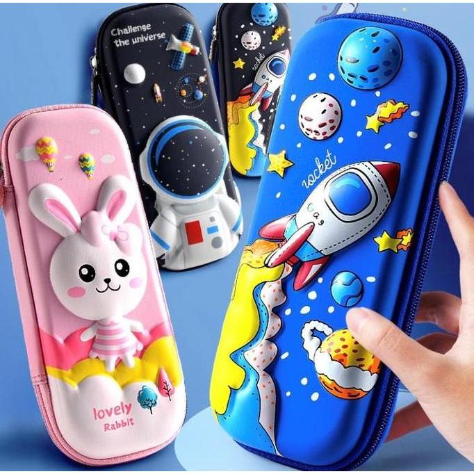 Kotak Pensil Tempat Tepak Pencil Anak Laki Laki Perempuan 3D PC0002