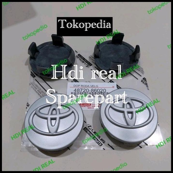 GRATIS ONGKIR TUTUP DOP RODA VELG 1SET TOYOTA HARRIER 6.2CM ORI 
