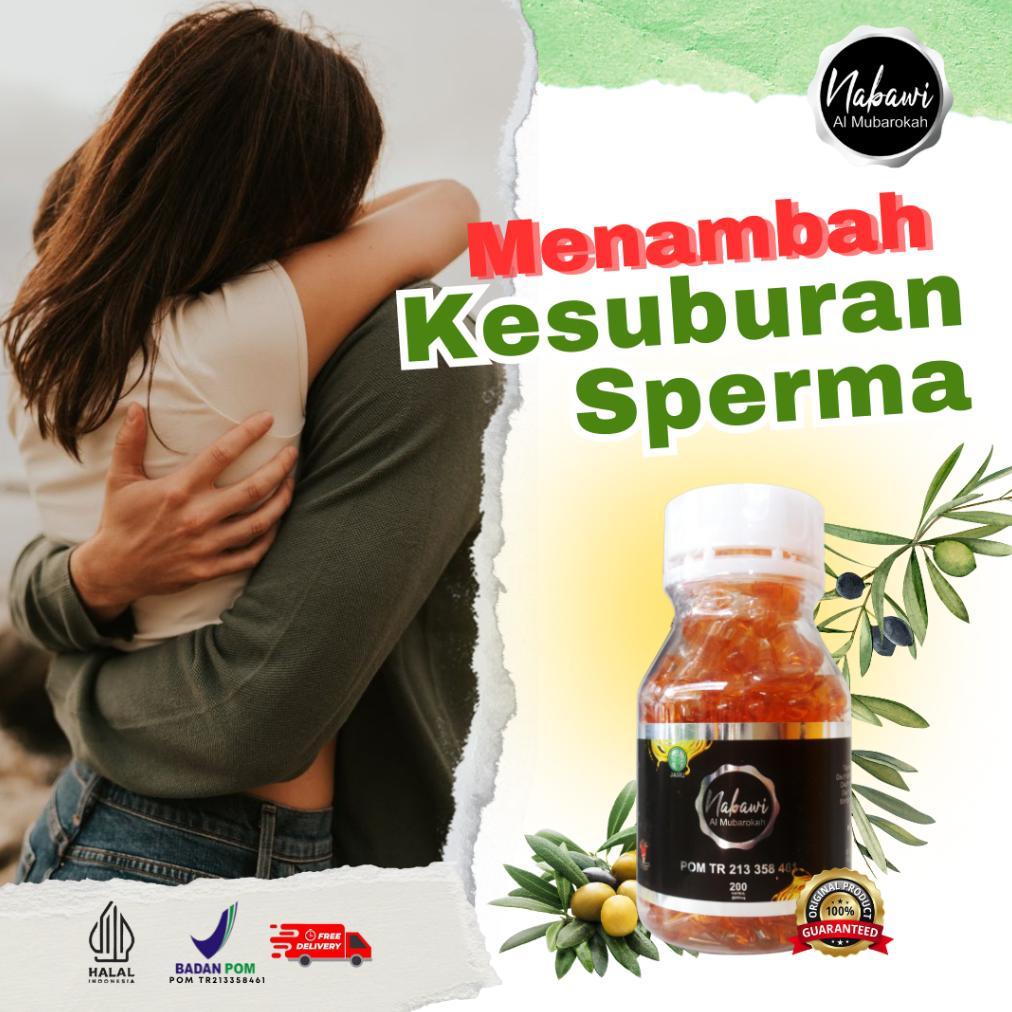 (Terbaru) Nabawi - PROMIL Obat Pria Cepat Hamil Original Penyubur Sperma Pria Suplemen Pria Pengenta