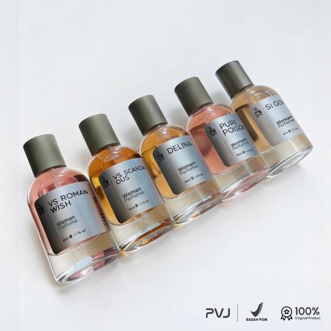 Bundling 4 Extrait De Parfum Pria Dan Wanita 35Ml By Pvj Terbaru 