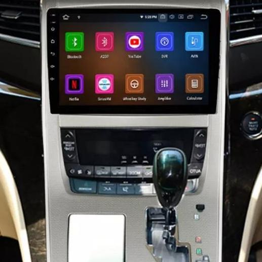 Promo Frame Headunit Android Toyota Alphard 2008 10 Inch Diskon