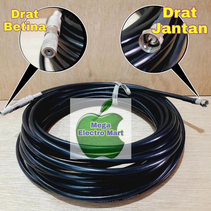 TERLARIS SAMBUNGAN KABEL ANTENA KABEL ANTENA JEK DRAT JADI SAMBUNGAN PANJANG