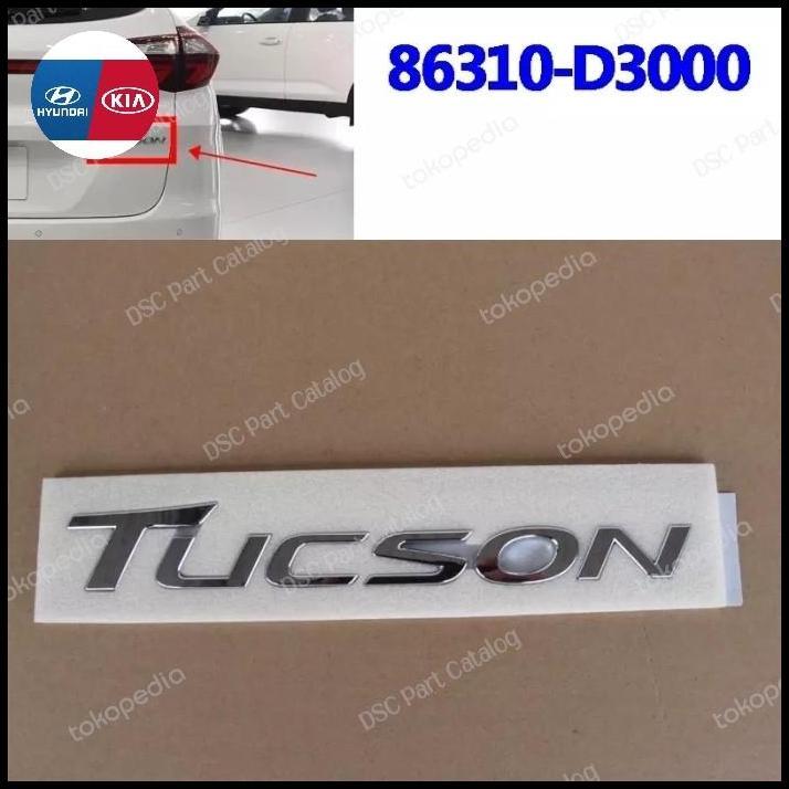 TERBARU EMBLEM HYUNDAI ALL NEW TUCSON TULISAN TUCSON ORIGINAL HYUNDAI 