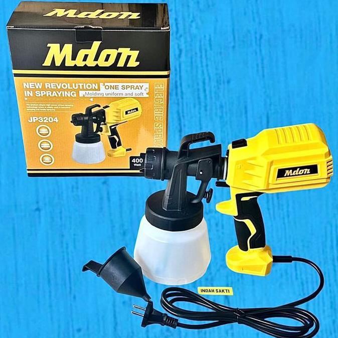 SPRAY GUN CAT LISTRIK - ALAT SEMPROT CAT - ELECTRIC SPRAY GUN MDON