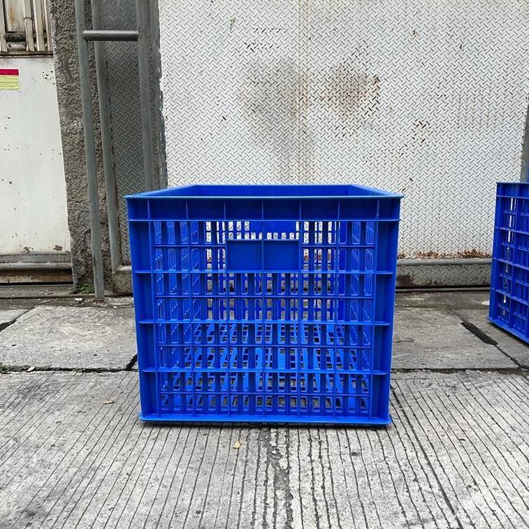 Keranjang Industri 9911 2225 9880 Lr / Container Industri Roda Kontainer Sayur Buah Plastik Besar Vi