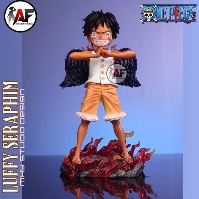 Aderizkyy77 - Action Figure One Piece Boa Hancock Jinbe, Mihawk, Luffy Seraphim S-Snake CJG MHY Desi