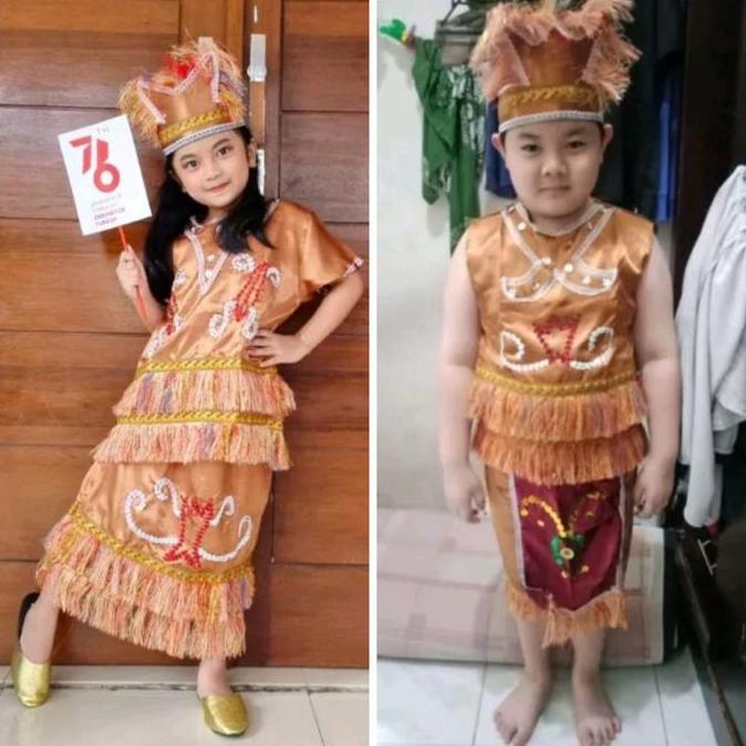 NEW BAJU ADAT PAPUA ANAK / PAKAIAN ADAT PAPUA ANAK / BAJU ADAT ANAK ORI