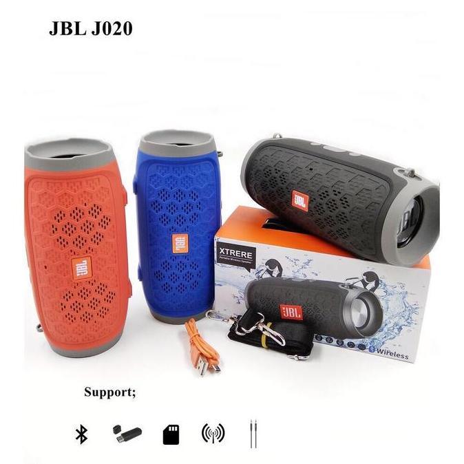 Speaker Bluetooth JBL J020 J-020 XTRERE Wireless Portable Speaker Bisa