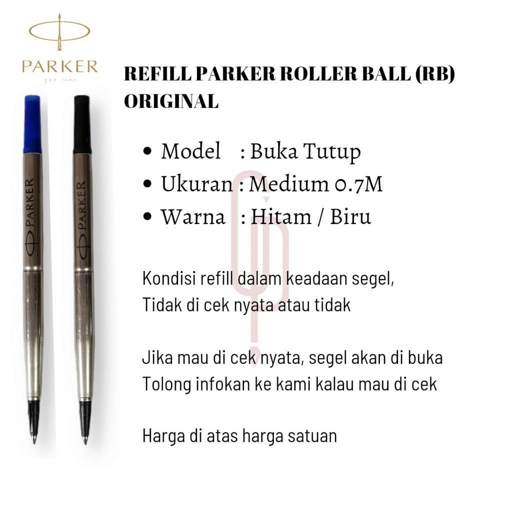 Isi Pulpen Parker / Parker Refill RollerBall RB Termurah