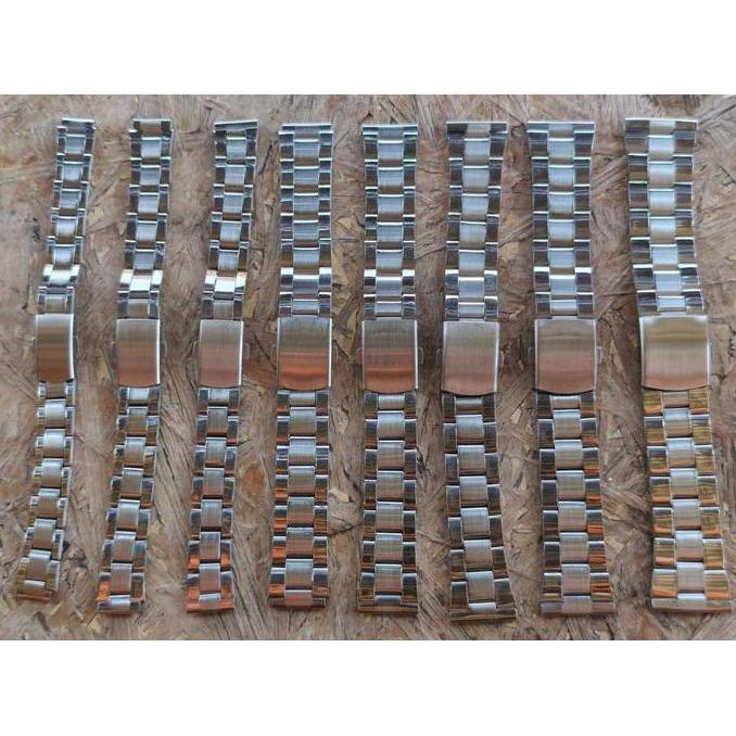 STRAP TALI JAM TANGAN RANTAI SILVER UNIVERSAL MURAH