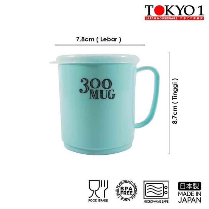 TERLARIS TOKYO 1 300 MUG(RED&BLUE) CANGKIR 151906