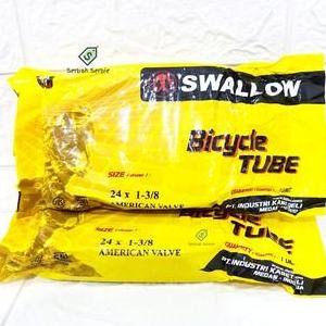 BAN DALAM SEPEDA 24X1 3/8 SWALLOW AV DELI TIRE CITY BIKE JENGKI BALAP 24 X 24X 1 3 PER 8 CTB PHOENIX