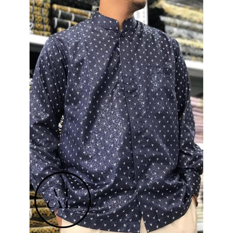 Baju Koko DL/Koko Kemeja bahan katun korea lengan pendek & Panjang kemeja/Baju muslim pria