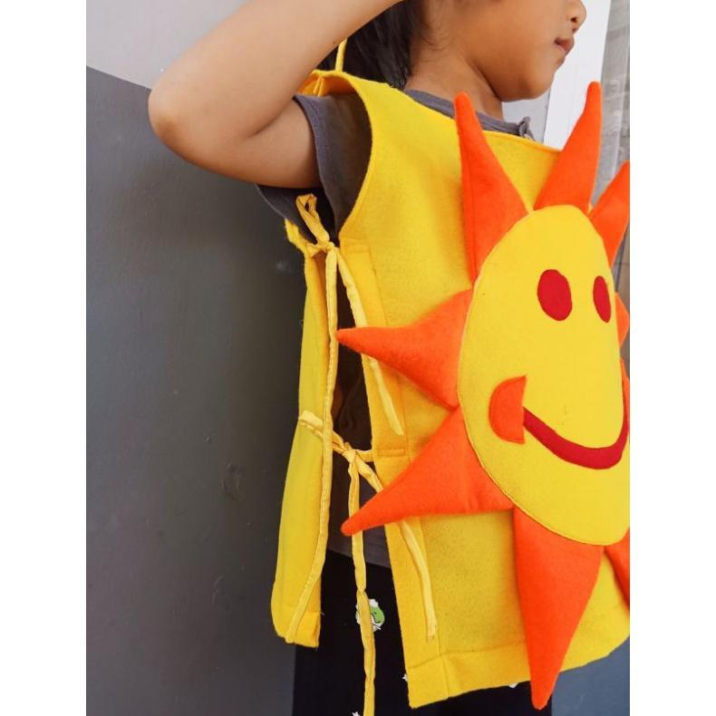 Free Ongkir Kostum Matahari Anak/ Dewasa  (Free Topi ) Pentas Seni Karnaval / Acara Agustusan / 17 A