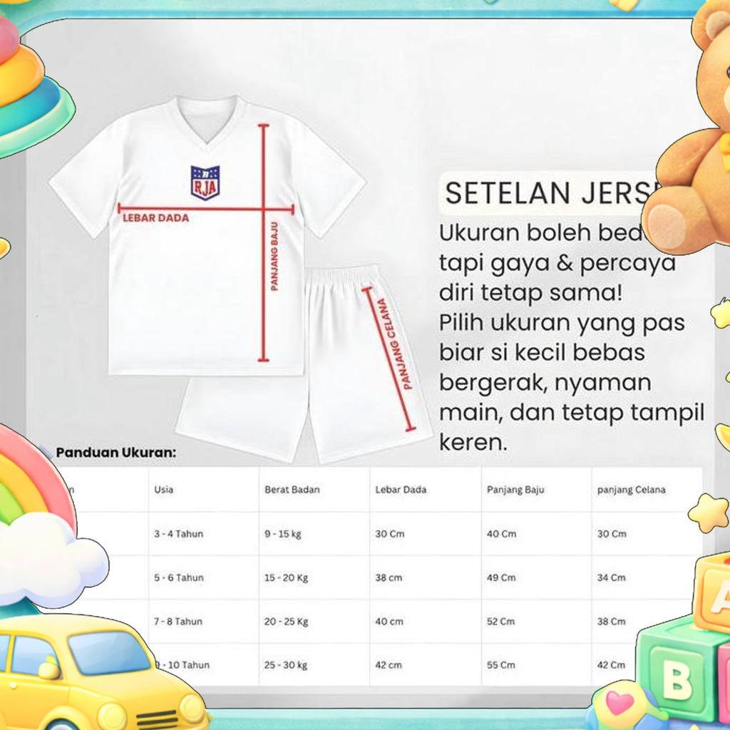 Setelan Jersey Anak Roblox 90 Terbaru | Baju Anak Laki-Laki Full Printing | Baju Anak Laki-Laki Vira
