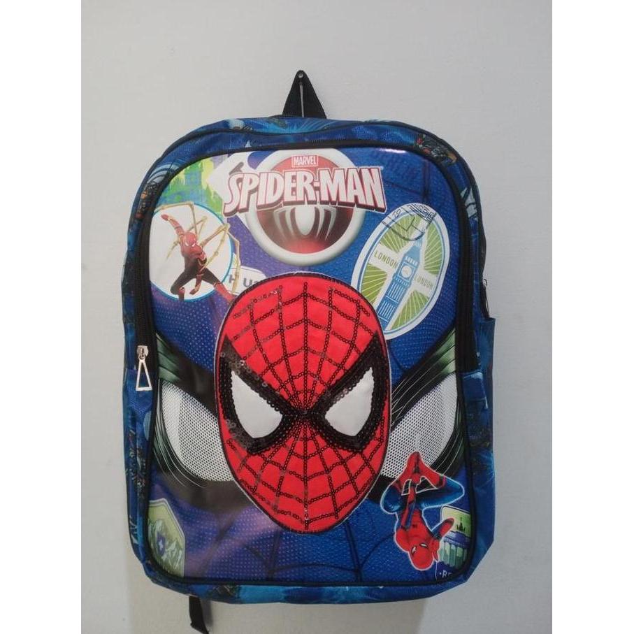 TERLARIS TAS SEKOLAH ANAK LAKI LAKI SD SPIDERMAN DITEPUK NYALA TAS SEKOLAH ANAK NYALA TAS ADA LAMPUN