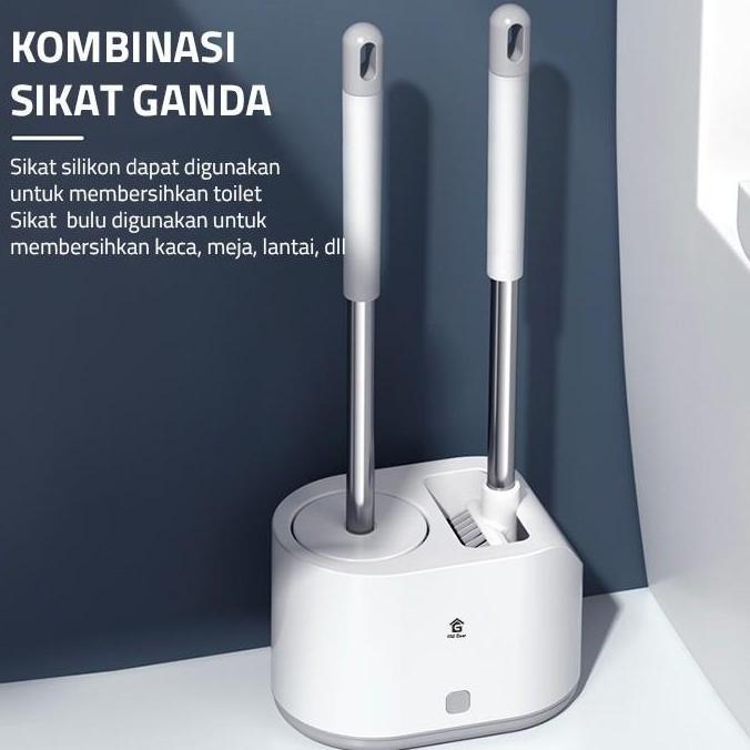 sikat wc toilet Sikat Pembersih Toilet Duduk Jongkok Dengan Holder sikat kamar mandi AS