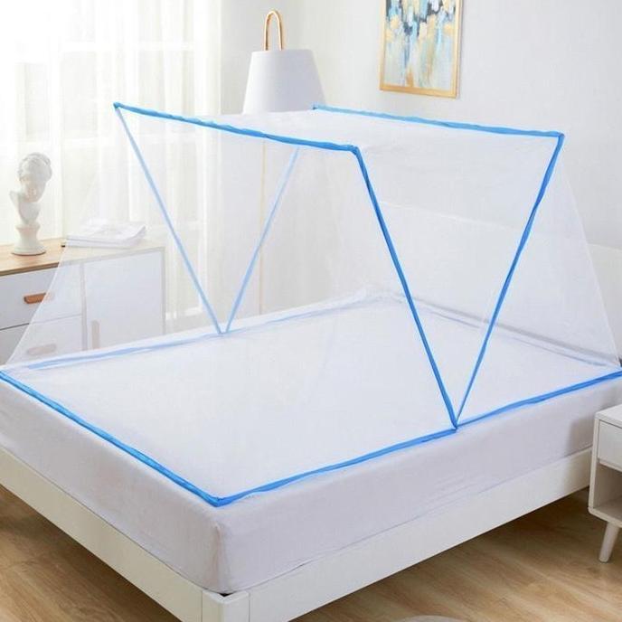 KELAMBU TENDA KELAMBU LIPAT  KELAMBU NYAMUK KELAMBU TIDUR JUMBO 160 X 220 / 220x220 KELAMBU LIPAT 13