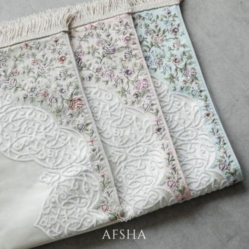 TERLARIS AFSHA - SAJADAH PREMIUM ZAYNA PRAYER MAT (FREE BOX HAMPERS)