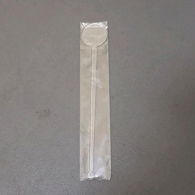 Stirrer / Pengaduk Minuman / Adukan Minuman 18Cm Kemasan Plastik Satuan (100Pcs)