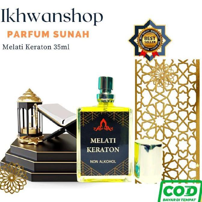 Youu- Minyak Wangi Melati Keraton Non Alkohol 35 Ml Parfum Arab Saudi Asli Kualitas Super Tahan Lama
