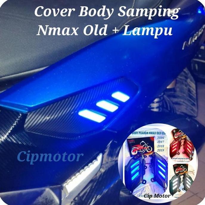 Carbon Nmax Cover Body Samping Nmax Carbon Lampu