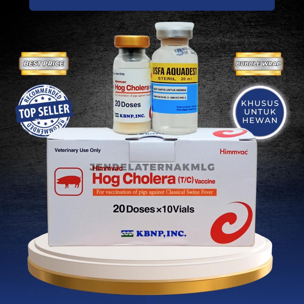 Ready Stock VAKSIN HOG CHOLERA (CSF) - Untuk Babi Dosis 20 Ekor.