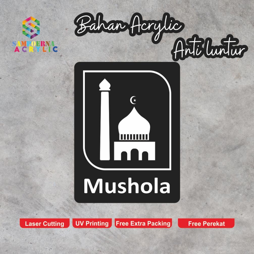 TERBARU 2026 Tulisan Mushola Sign Akrilik