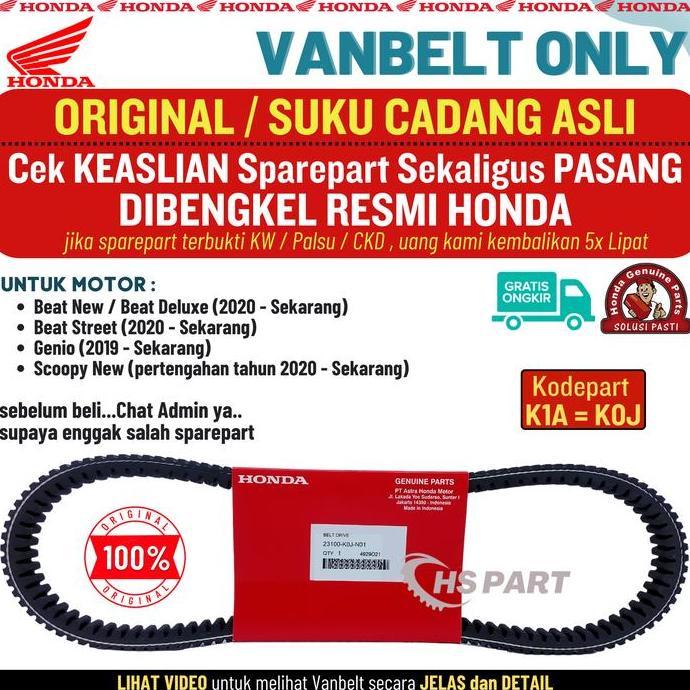 Promo Vanbelt Genio Ori , Vanbelt Genio Koj , Vanbelt Beat Duluxe Original , Vanbelt Beat Dulux , Va