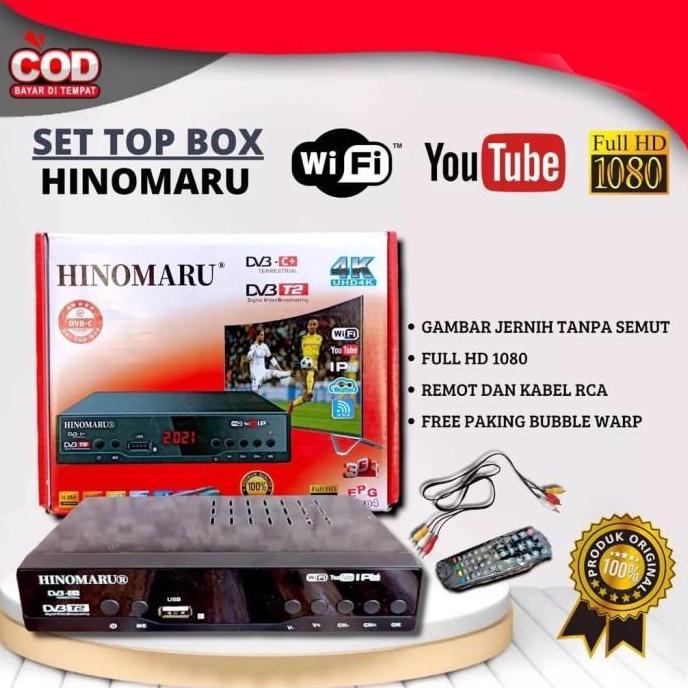 Promo Stb Hinomaru / Tv Box Receiver / Stb Digital / Set Top Box