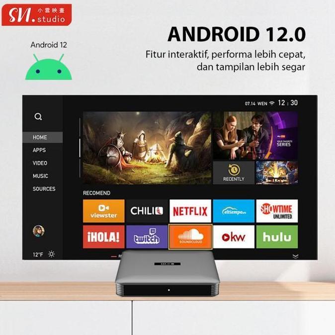 Grosir Svicloud 10 Plus | Tv Box Android 12 | Svi 10+ Android Wifi Ram 4Gb Rom 64Gb Support Bluetoot