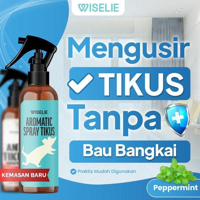 Wiselie ~ Semprotan Pengusir Tikus Alami Obat Pengusir Anti Tikus Ampuh Disinfectant Spray