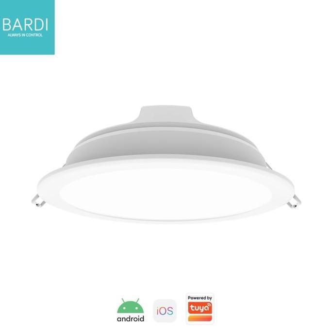 Bardi Smart Lamp Beacon Panel Lampu Downlight 14W Rgbww Bluetooth