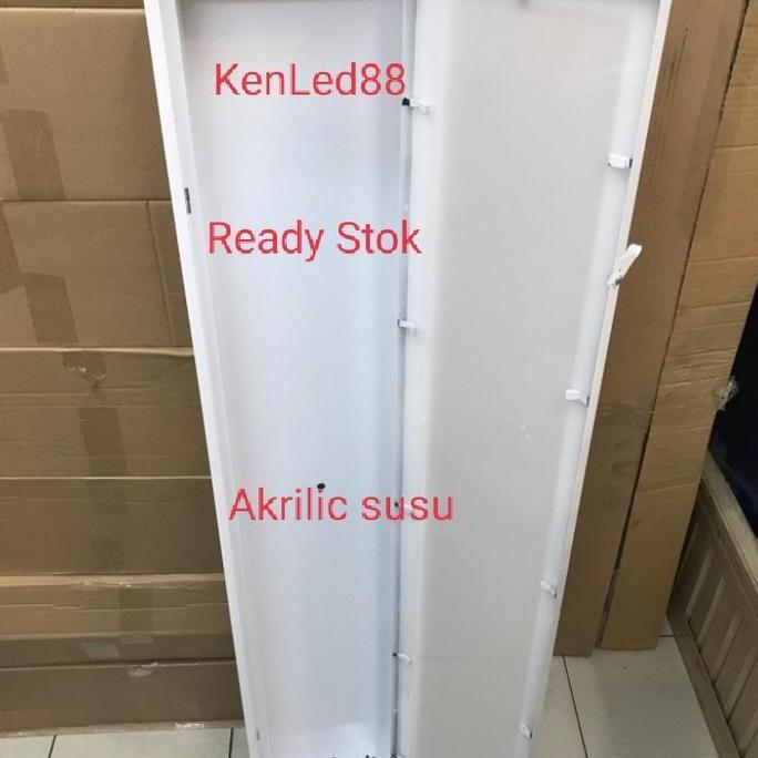 Kap Lampu Tki Akrilik 2X36/2X16 Housing Tl Neon Led 120Cm Rm Akrilic