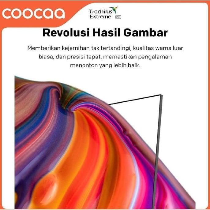 Promo Led Tv 40 Inch Coocaa 40Z65 Google Tv 2K Z65 Series Coocaa 40 Inci [Ori]