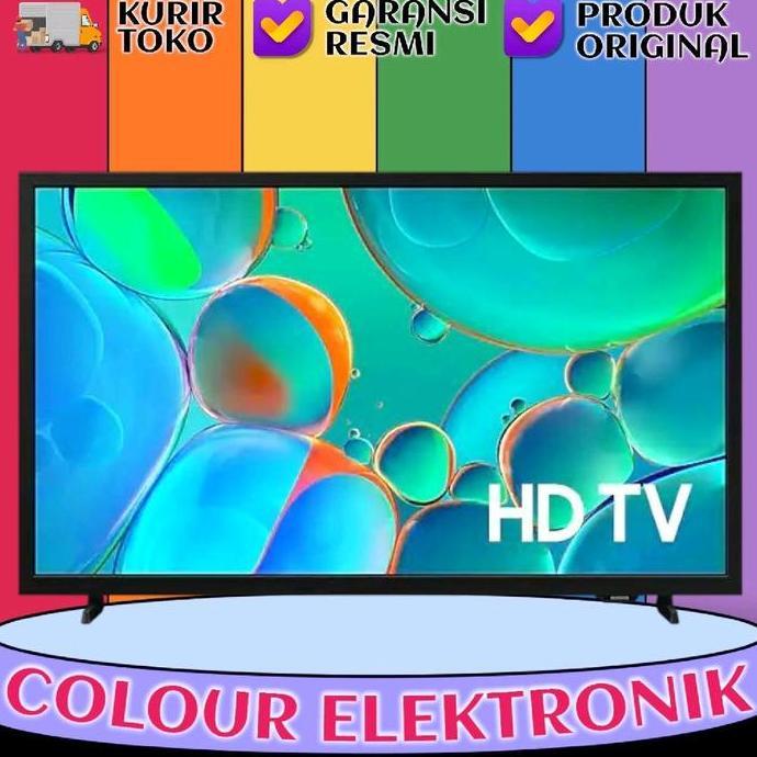 Promo Tv Samsung 32He50Ef 32 Inch Resolusi Hd Purcolor Hdr Smart Tv 2025 Ua32He50Efklxd