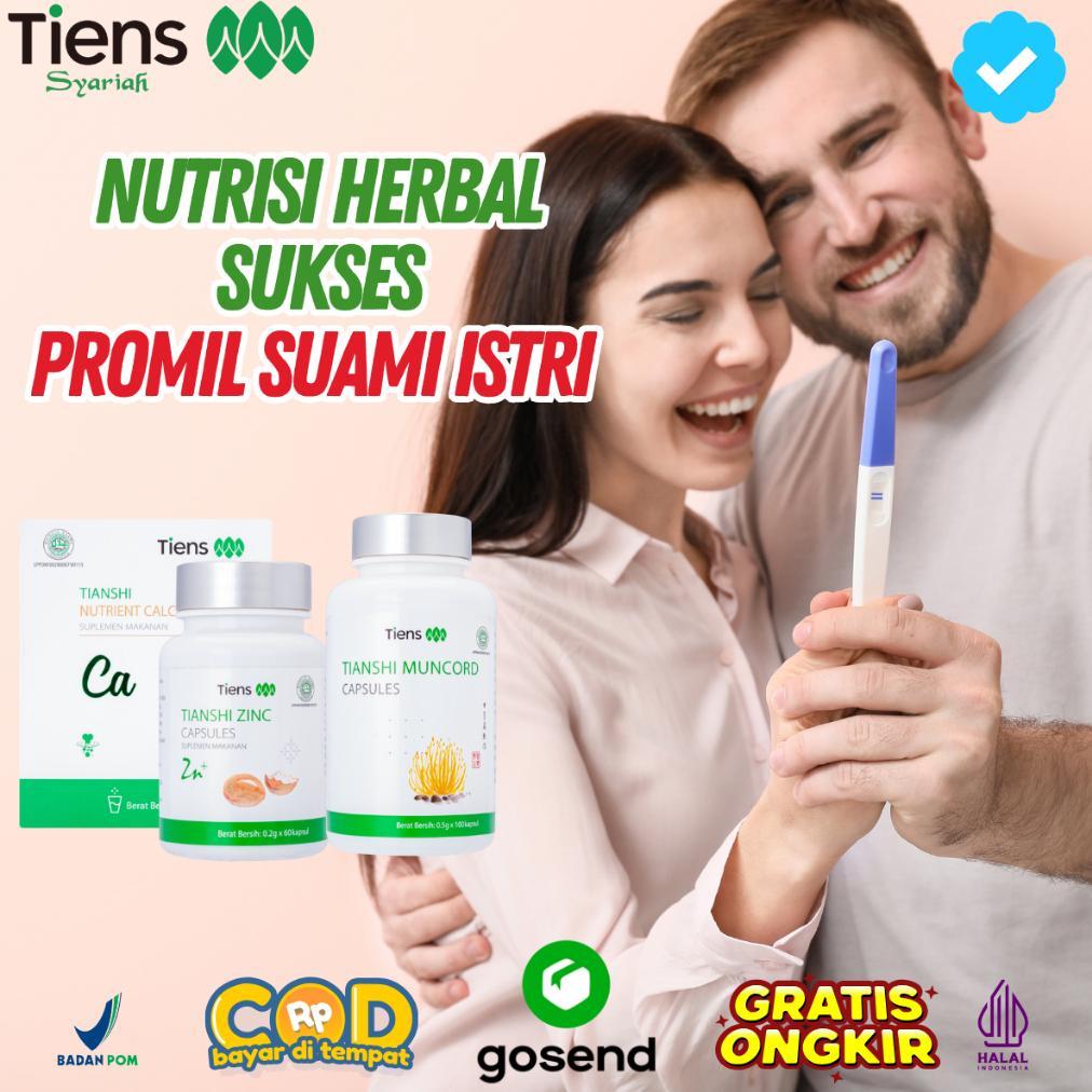 (Terbaru) Tiens Tcm Herbal China Paket Promil Program Hamil Kesuburan Pria & Wanita Original Fitofar