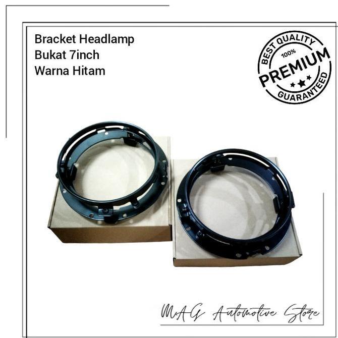 TERLARIS BRACKET BREKET RING HEADLAMP 7 INCH - BRACKET HEADLAMP 7"