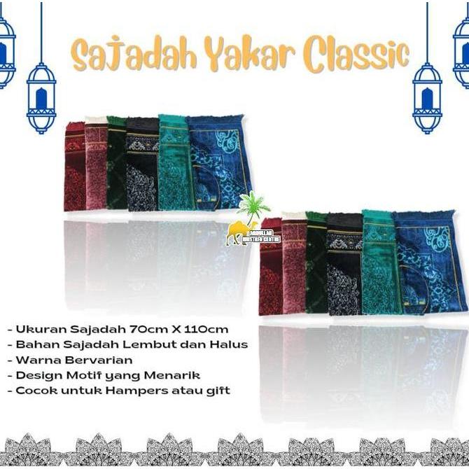 TERLARIS SAJADAH YAKAR ULTRA CLASSIC TURKEY/ SAJADAH YAKAR TURKI WANGI / SAJADAH TURKI