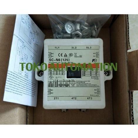 SC-N6 SCN6 SC-6N SCN-6 125A 220V MAGNETIC CONTACTOR PX33 READY