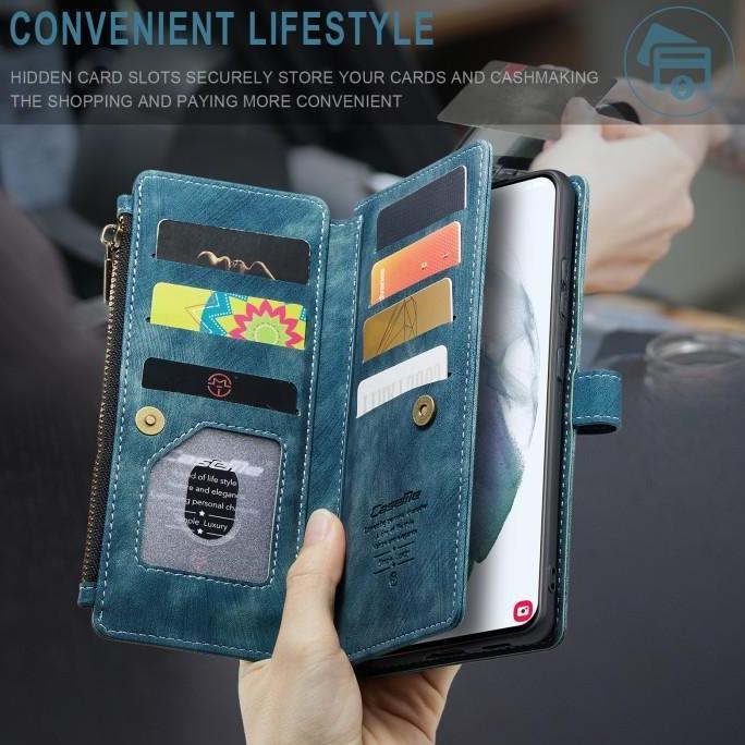 Samsung S20Fe S20 Fe Caseme C30 Slot kartu Cover Leather Wallet Case