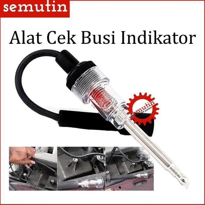MAQSIC Cek Alat Busi AJ64 SM / Ignition Spark Tester Indikator Penguji Tes / Pengapian Geartronic / 